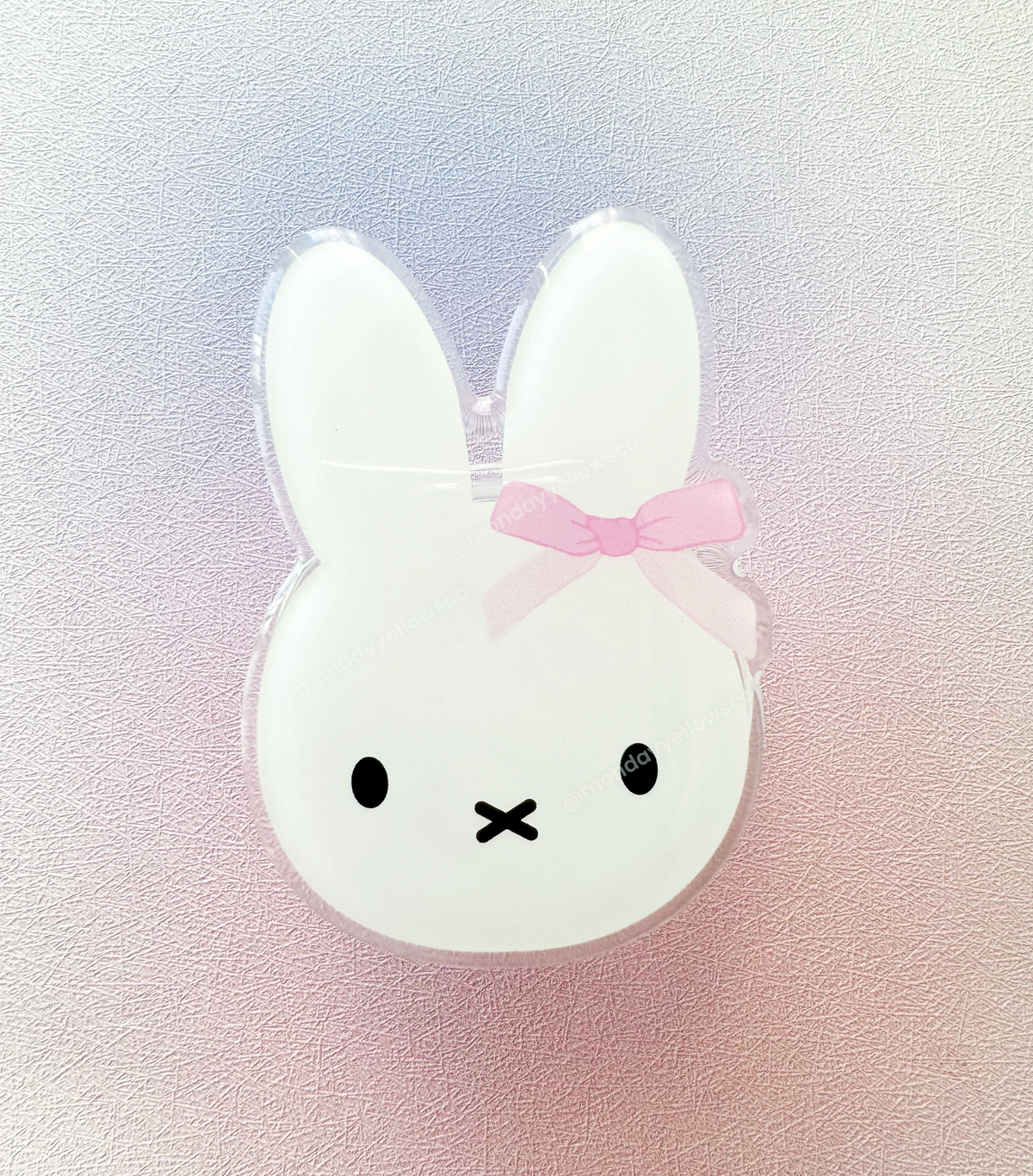 bunny rabbit bow cottagecore grip phone griptok